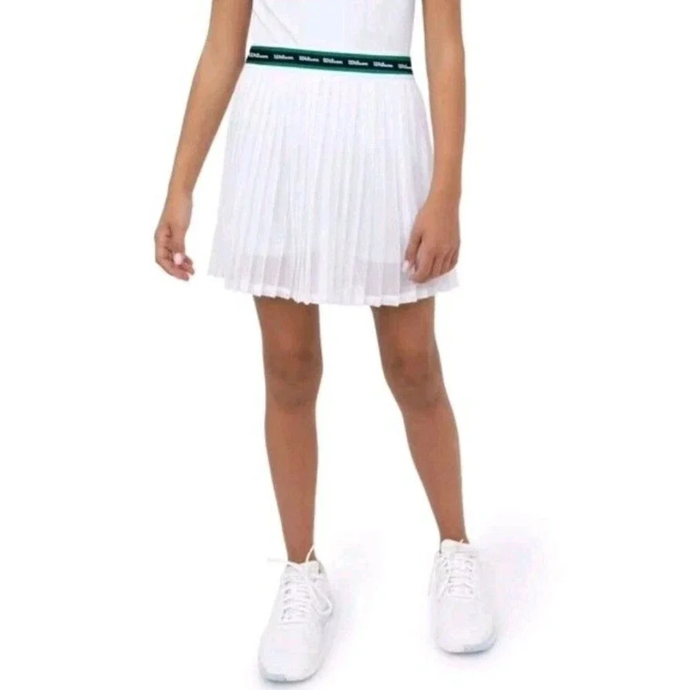 Wilson Girls Tennis Skort Size Large (10-12) White